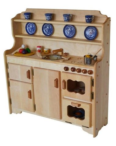 real wood play kitchen