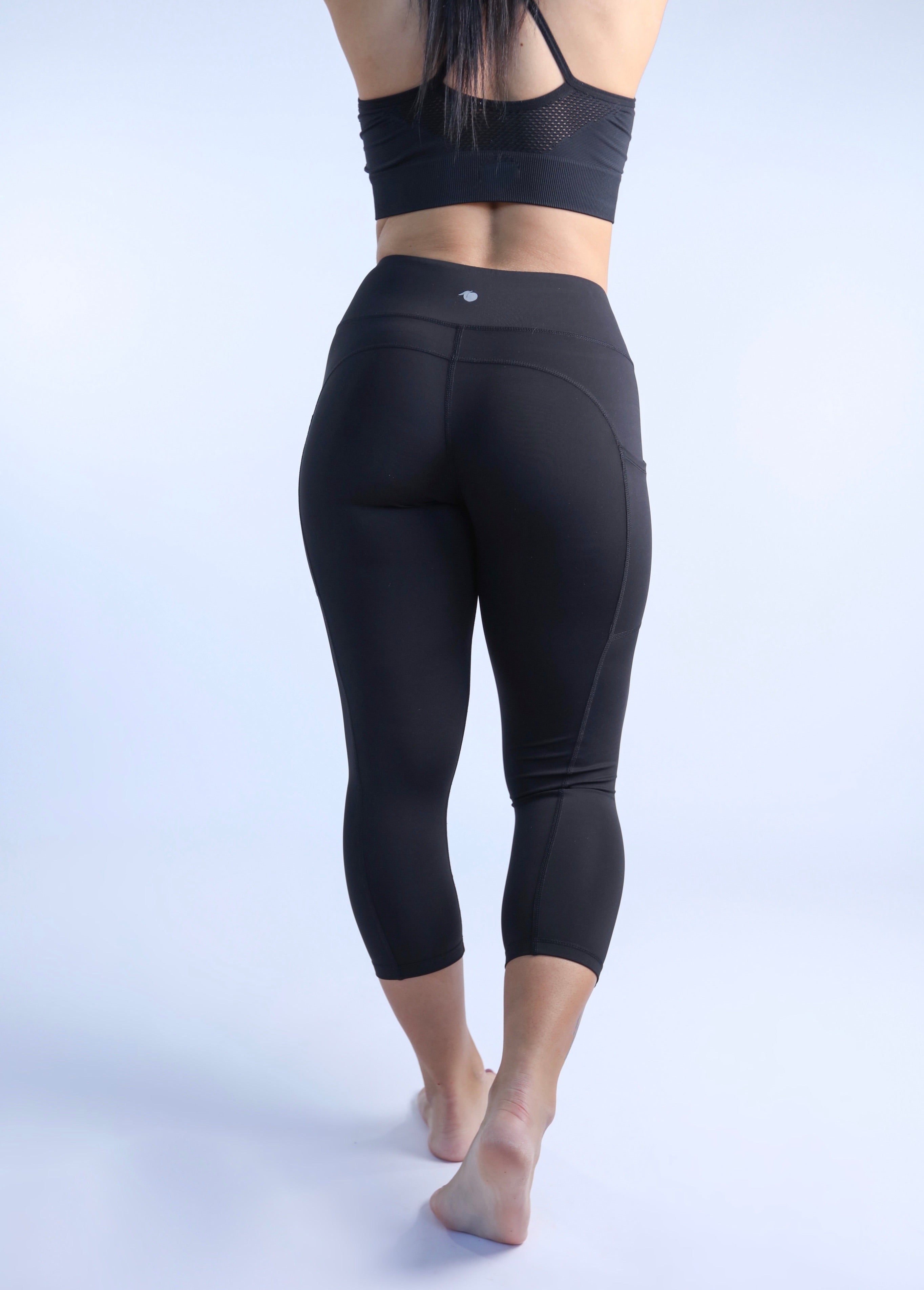 Peach Fit Cropped Black – Peach Fit Clothing