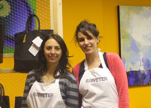 R.Riveter Co-Founders Lisa Bradley and Cameron Cruse circa 2011