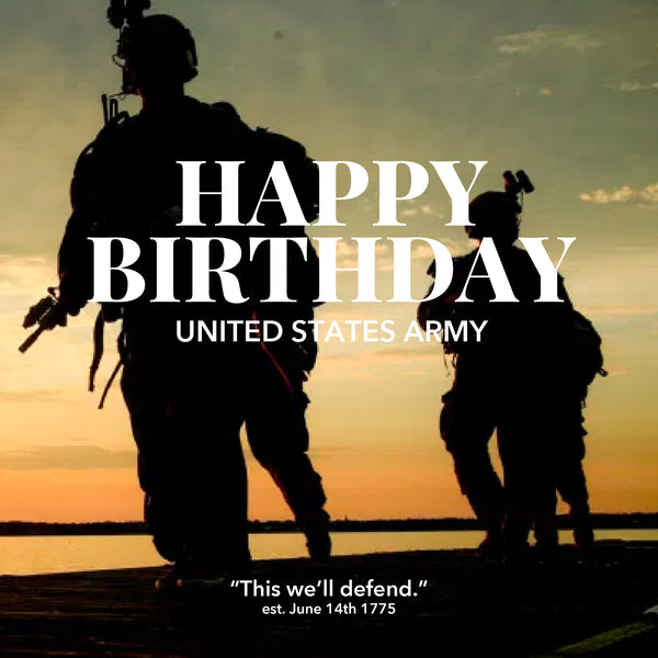 Happy 247th Birthday to the US Army
