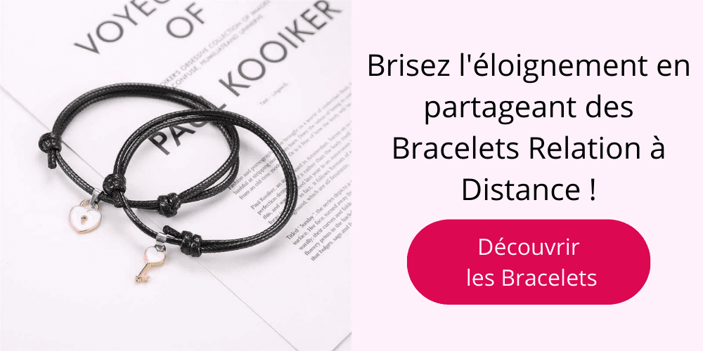 Bracelets Distance pour Couples Eloignés