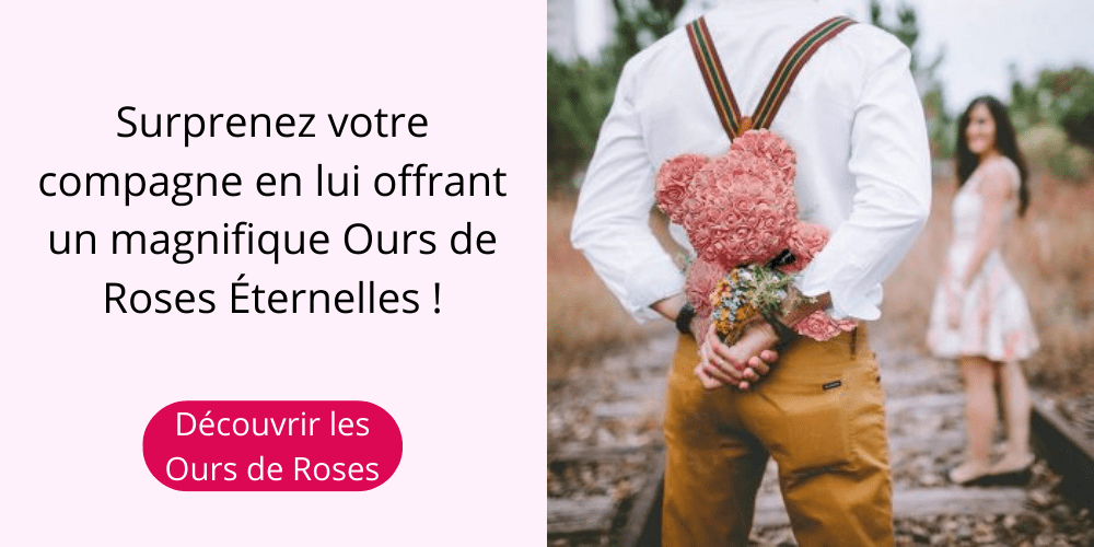 Idée Cadeaux pour Femmes : L'Ours de Roses