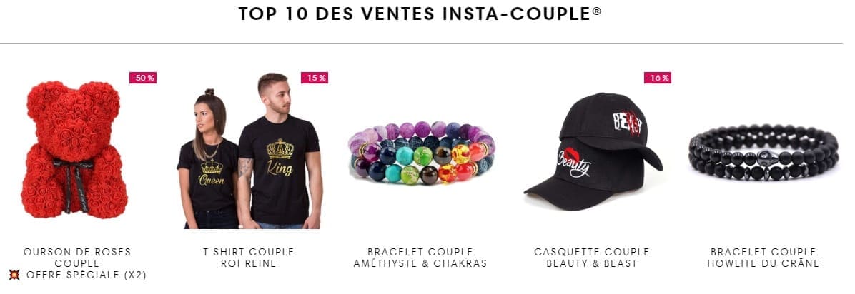 Meilleures Ventes Insta-Couple®