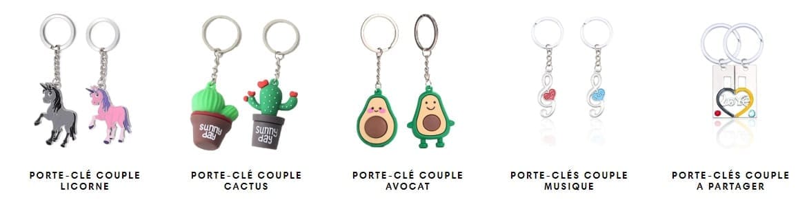 Porte clé Couple Insta-Couple®