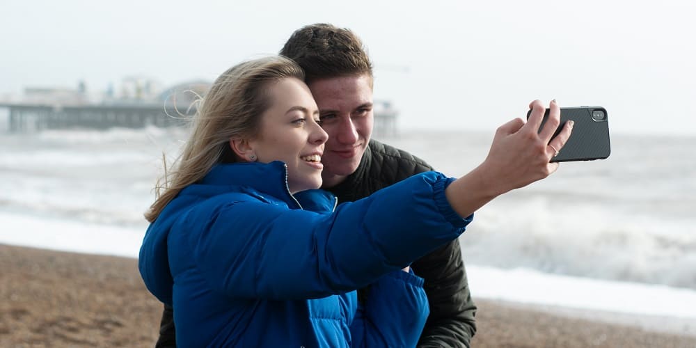 Premier Selfie en Amoureux