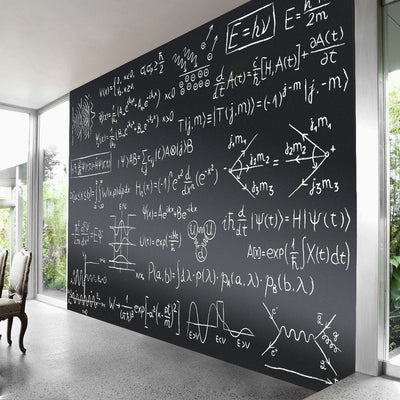 ZHIDIAN Magnetic Chalkboard Contact Paper for Wall, Non-Adhesive Back  Chalkboard Wallpaper, Blackboard Wall Sticker with Chalks for  Home/School/Playroom, zhidianoffice