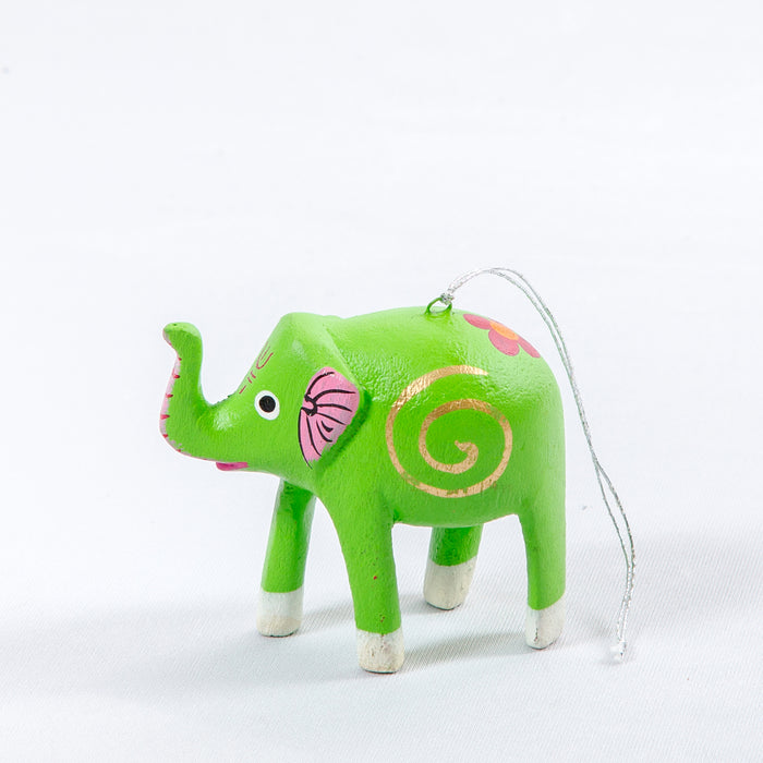 Christmas Ornament Handcrafted Elephant