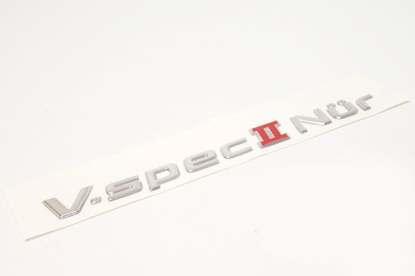 Oem Nissan V Spec2 Nur Rear Emblem Bnr34 Trust Kikaku