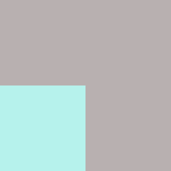 Beachside | Aqua / Light Gray - FINAL SALE