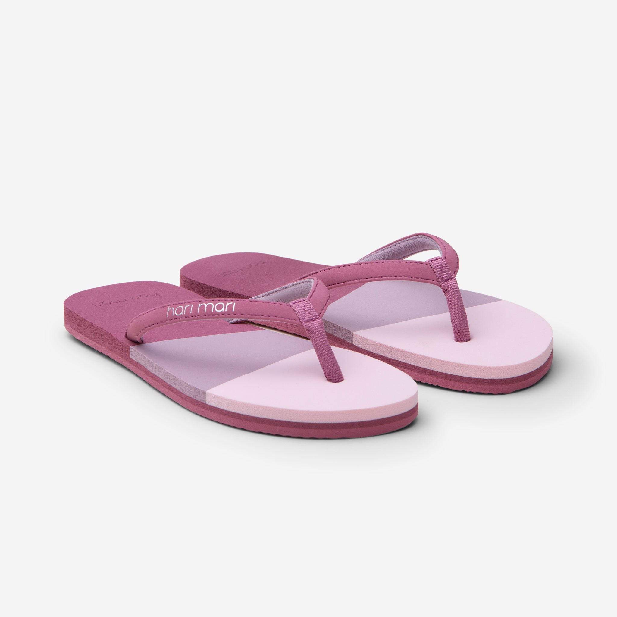 Mithali Baby Pink Yoga Mat Sandals for Women