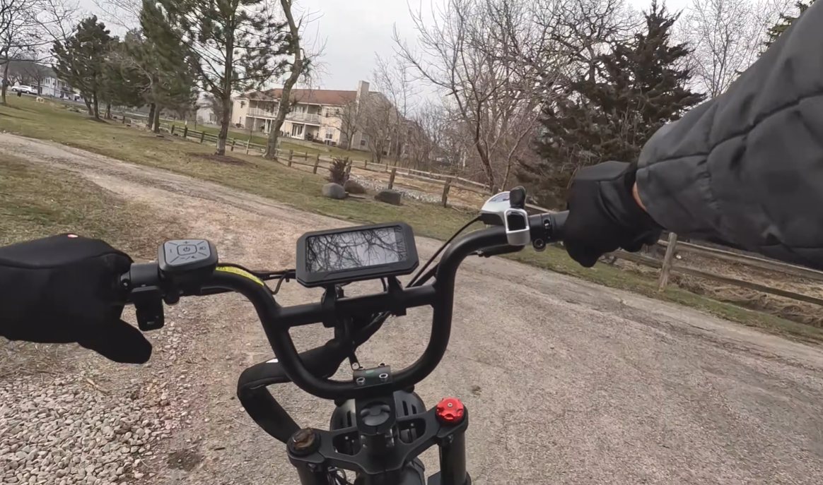 Moped Style Ebike | Eahora X9 Electric Bike