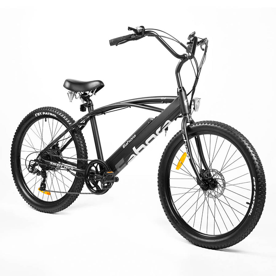 eahora 26 inch beach cruiser electric bicycle 36v 10.4 ah battery urban electric bike 350w ebike