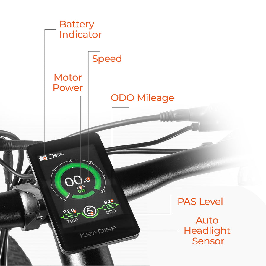 Eahora XC100 Mountain Electirc Bike | 350W 48V 10.4Ah Battery | Shimano