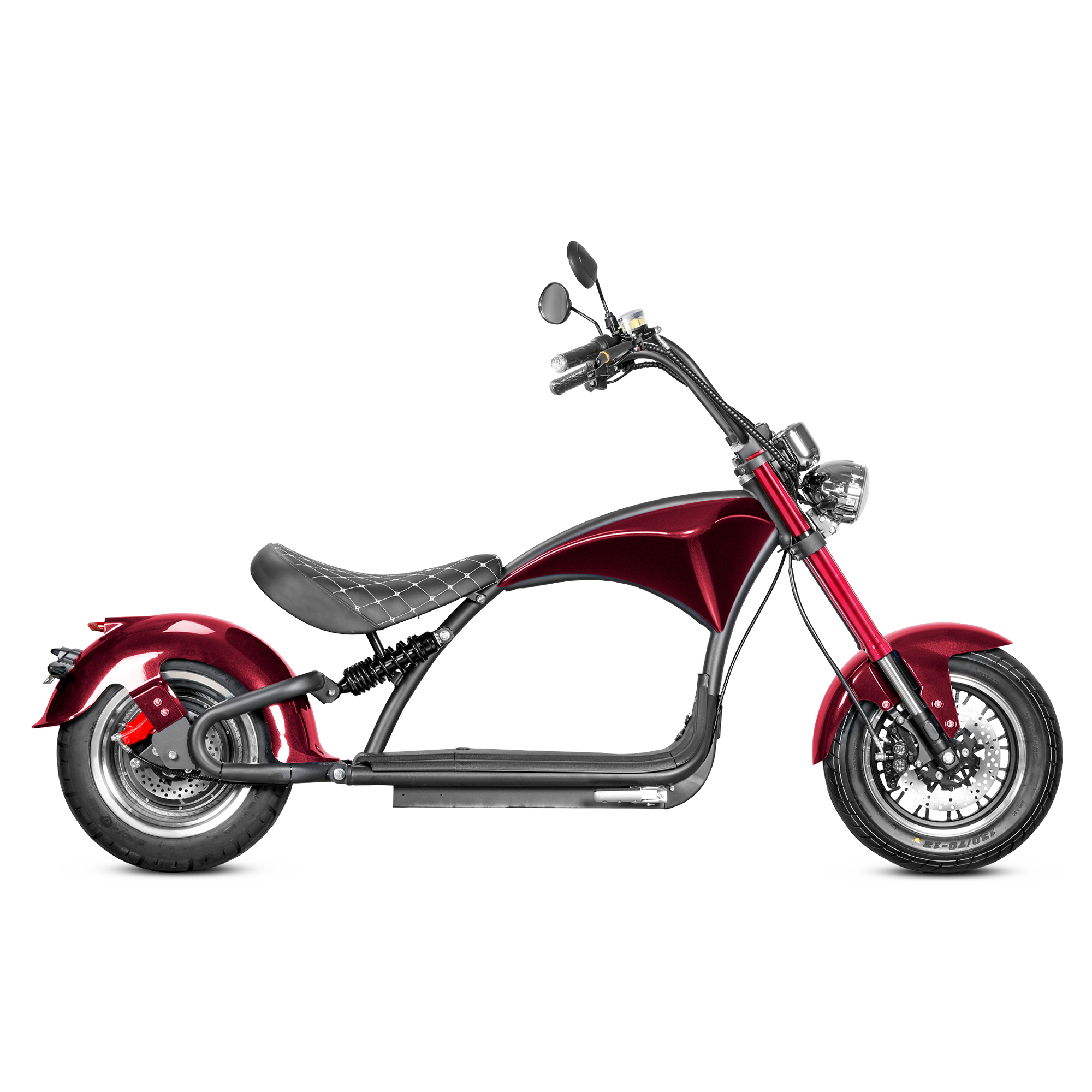 4000W Mini Electric Motorcycle - Eahora Plating 4000W M1PS Red