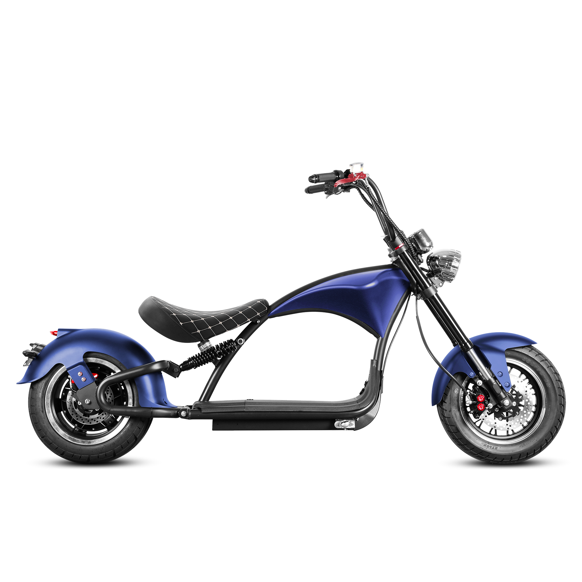 Electric Chopper Motorcycle M8 (60v - 2000 Watt) – Blue Force e-Rides