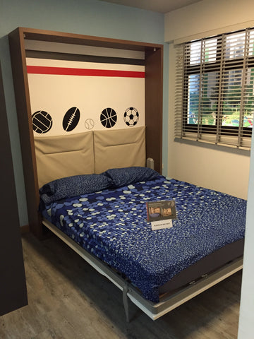 HDB showflat wall bed 2 room flat