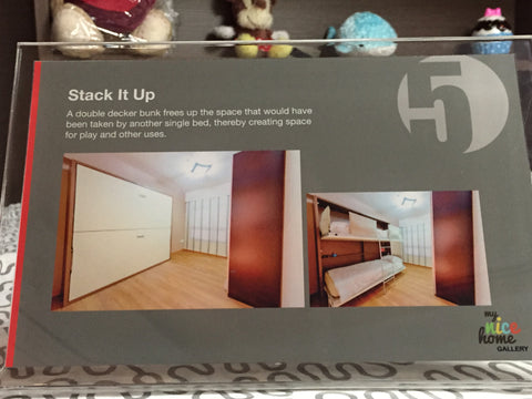 space saving bunk beds HDB Showflats 5 room flat