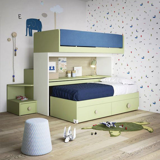 Hovver Kids Bunk Beds Desk Spaceman Innovations Pte Ltd