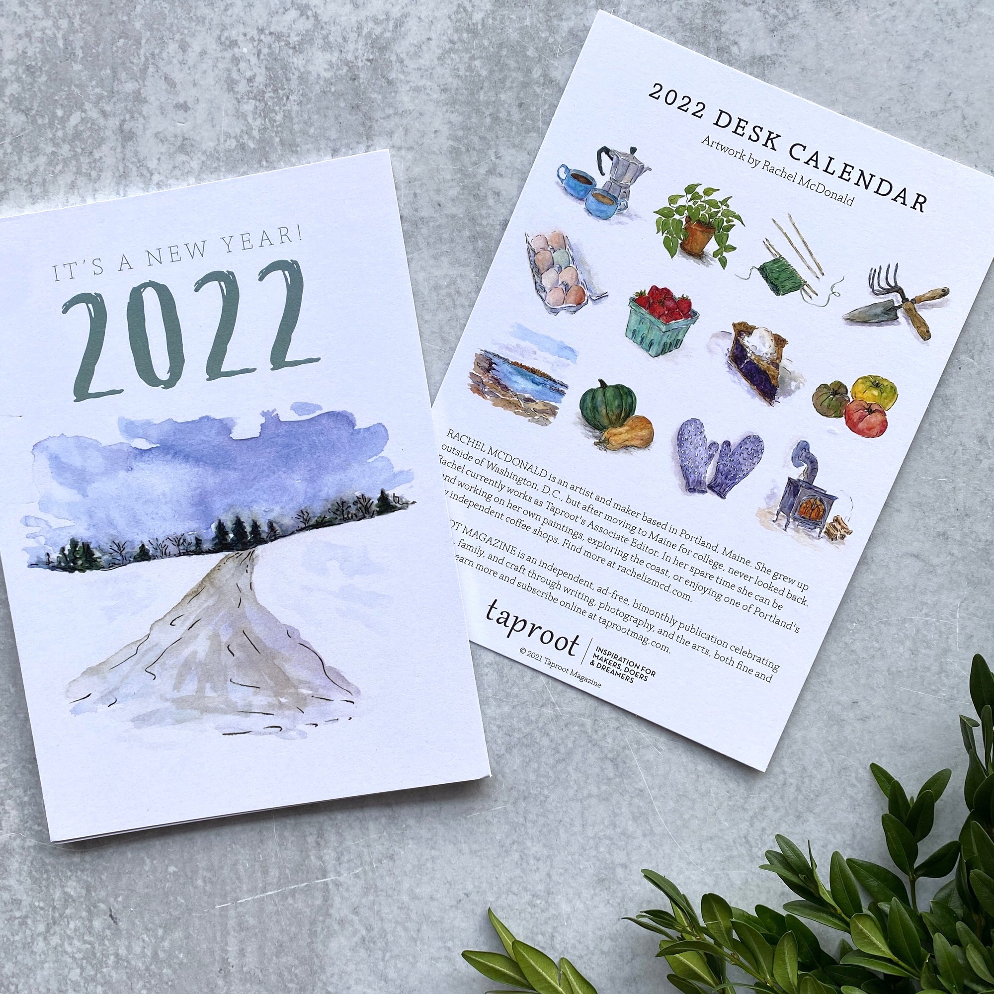 2022 Desk Calendar - Taproot Magazine