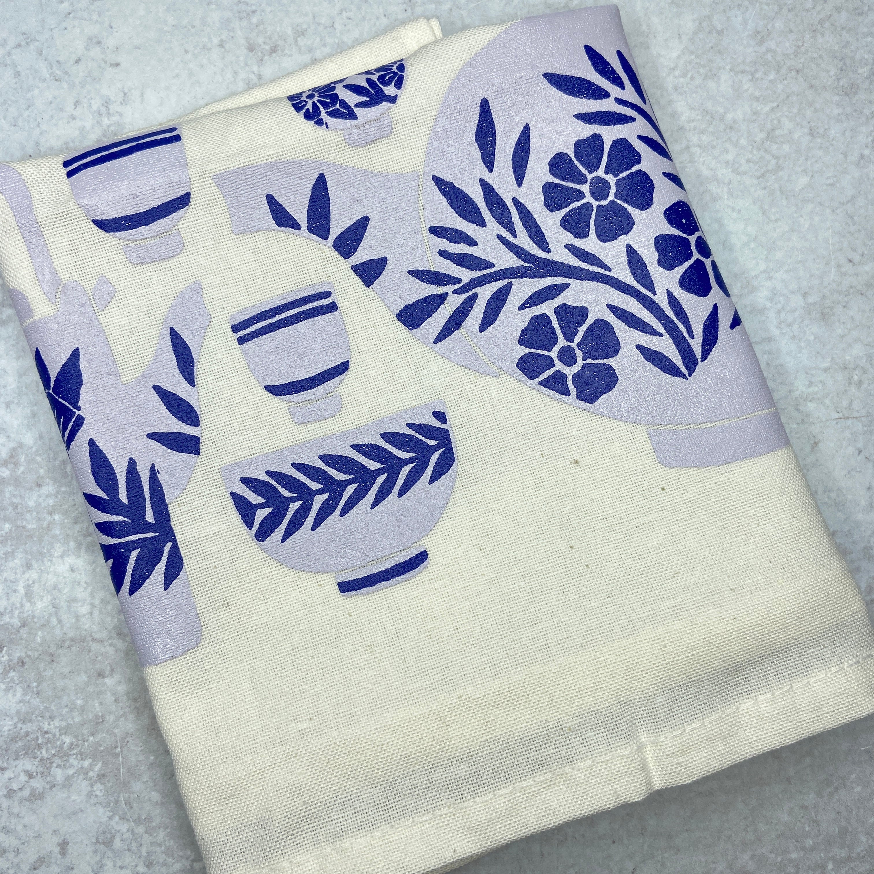 See Design Rocks Black Tea Towel — Homestyle