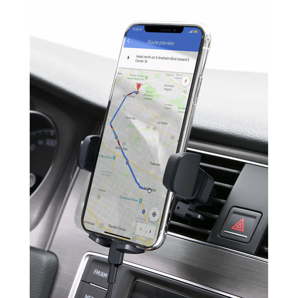 AUKEY Car Mount Phone Holder Suction Easy One Touch Lock/Releas