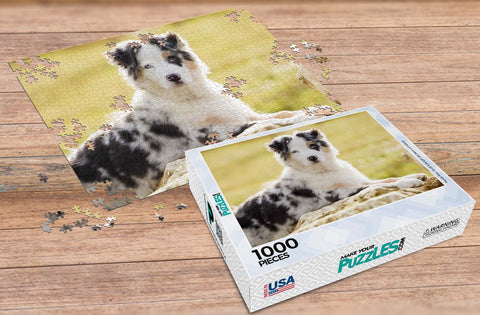 Custom Photo Puzzle of Dog with premium puzzle box | MakeYourPuzzles