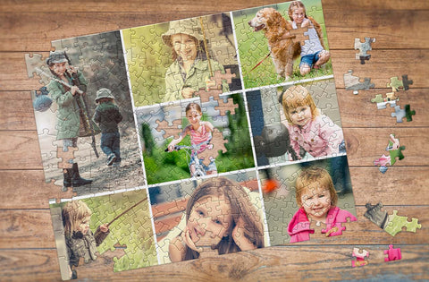 Photo Collage Puzzle | Custom Collage Puzzle | MakeYourPuzzles