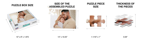 252 Piece Custom Puzzle Specifications | MakeYourPuzzles