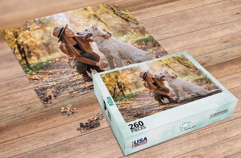 260 Piece Custom Photo Puzzle by MakeYourPuzzles.com