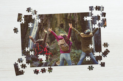 Nature camping puzzle