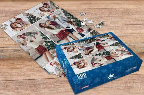 Photo Collage Puzzle 500 Pieces - MakeYourPuzzles