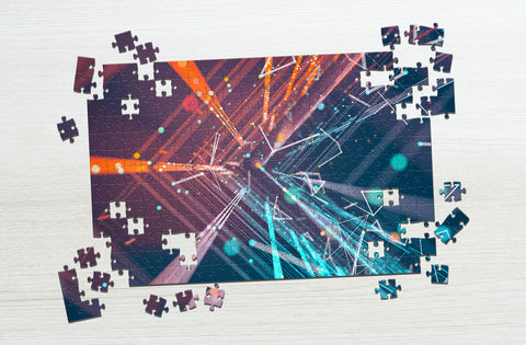 Abstract artistry challenge puzzle