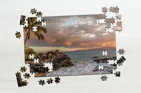 Rocky Beach puzzle gift for seniors