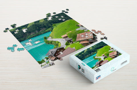 Landscape 500-piece puzzle package