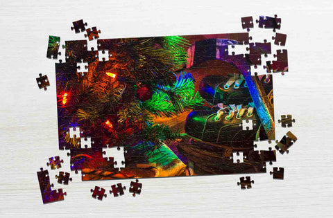 Custom Photo Christmas jigsaw puzzle
