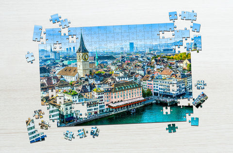 Cityscape puzzle