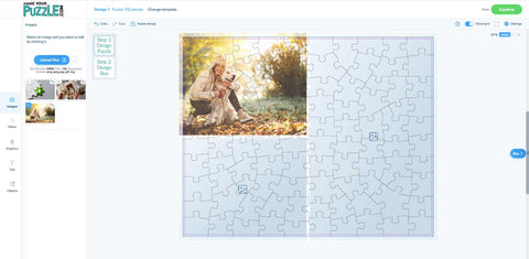 Custom Collage Puzzle Template | MakeYourPuzzles
