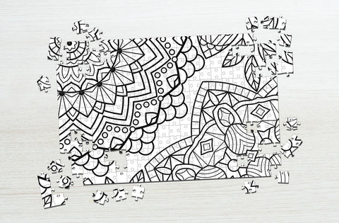 Coloring puzzles: unleashing creativity and fun for the whole family