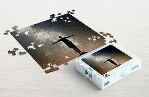Galaxy 500-piece puzzle package
