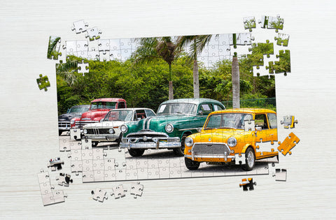 Cars puzzles for seniors