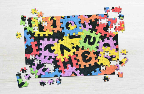 Custom educational puzzles for kids