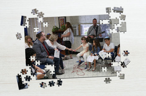 people gathering puzzle