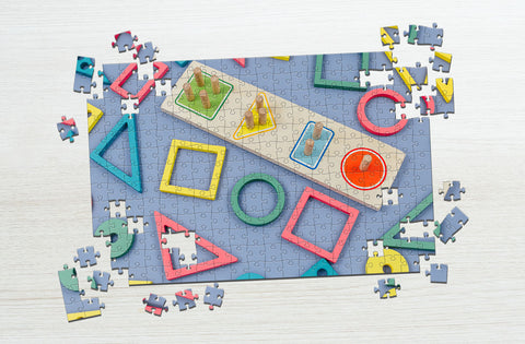 Shapes puzzles for 4-year-olds