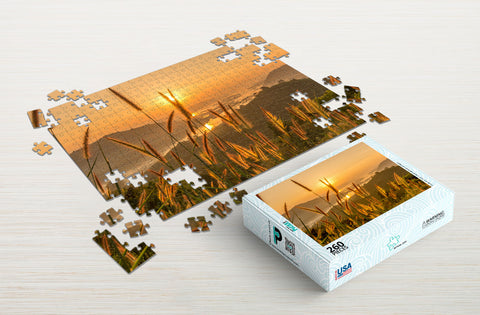 Sunrise landscape 260-piece package puzzle gift for seniors