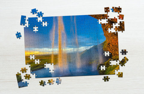 waterfall custom jigsaw puzzle | MakeYourPuzzles