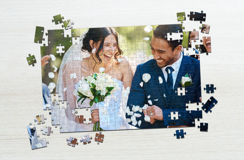 Wedding ceremony coolest puzzle