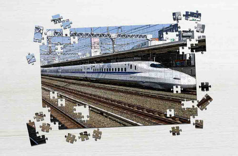 High speed train puzzle