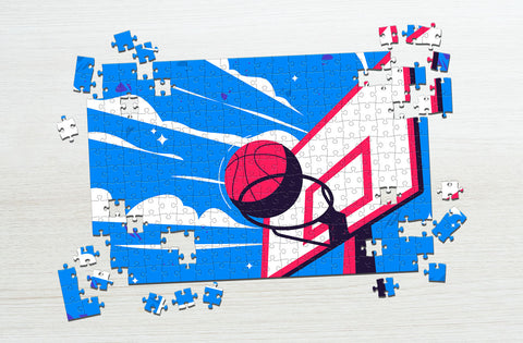 Basketball children’s puzzle