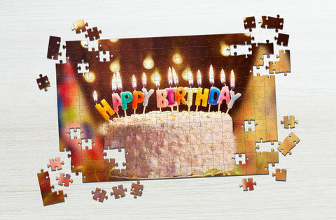 Birthday cake puzzle