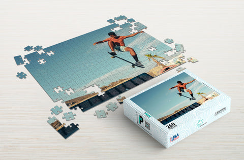 Skateboarding 260-piece  puzzle package